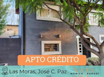Casa · 172m² · 4 Ambientes · 3 Cocheras · Casa Moderna en Venta en Barrio Cerrado Las Moras, José C. Paz – Apta Crédito