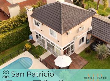 Casa · 210m² · 5 Ambientes · 2 Cocheras · Casa de 5 Ambientes en Venta en Barrio Privado San Patricio – Francisco Álvarez