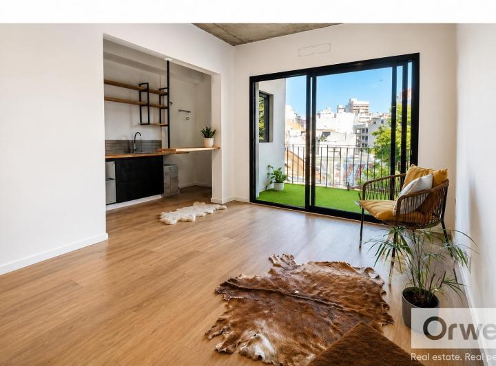 Venta 2 Ambientes Barracas a Estrenar. Excelente Construccion.