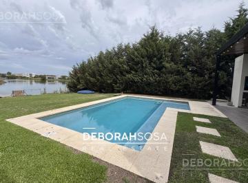 Casa · 220m² · 4 Ambientes · 4 Cocheras · Casa en Alquiler 4 Ambientes Al Agua - El Canton Zona Norte