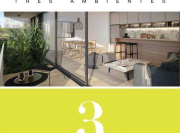 Departamento · 65m² · 3 Ambientes · 1 Cochera · Venta 3 Ambientes Las Cañitas con Cochera