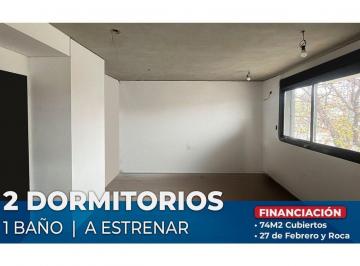 Departamento · 74m² · 3 Ambientes · Venta Depto 2 Dorm. 27 de Feb. Esq Pte. Roca