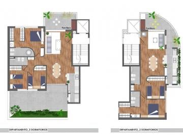 Departamento · 74m² · 5 Ambientes · Venta Departamento 2 Dorm. - Alberdi