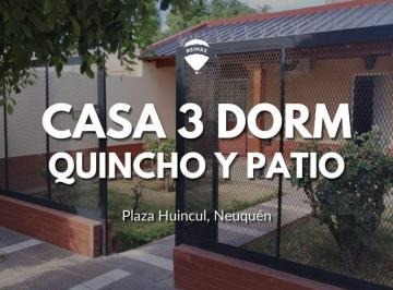 Casa · 122m² · 5 Ambientes · 1 Cochera · Venta Casa 3 Dorm., Plaza Huincul
