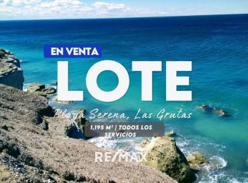 Terreno · 1195m² · Venta Lote en Playa Serena, Las Grutas