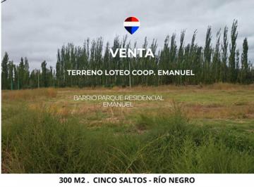 Terreno · 300m² · Venta Terreno 300 m² Barrio Emanuel /cinco Saltos