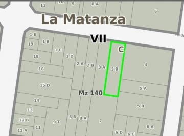 Terreno · 180m² · Venta Lote Isidro Casanova Permuta