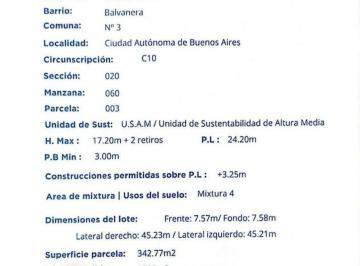 Terreno · 339m² · Venta Fabrica Lote Propio Apto Varios Rubros