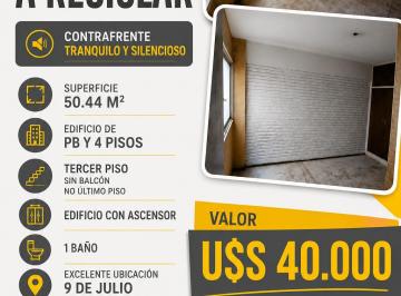 Departamento de 3 ambientes, Rosario · Venta a Reciclar 2 Dorm.