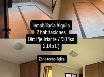 Departamento de 2 ambientes, Ciudad de Santa Fe · Inmobiliaria Alquila! 2 habit.(Zona Tecnologica)