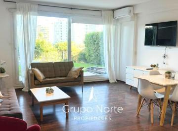 Departamento · 90m² · 4 Ambientes · 1 Cochera · Departamento 4 Ambientes en Alquiler en Nordelta, Bahía Grande. con Vista Al Río.