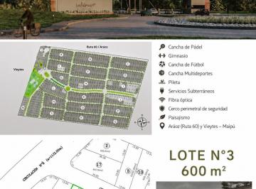 Terreno , Maipú · Venta de Lote "Barrio Las Palmas"