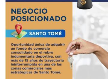 Fondo de comercio · 60m² · 1 Ambiente · Importante Fondo de Comercio, Santo Tome