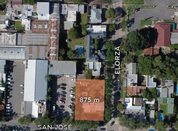 Terreno · 875m² · Alquiler Esquina Céntrica Comercial Exclusiva Juan Elorza y San José 875 m² - Funes.