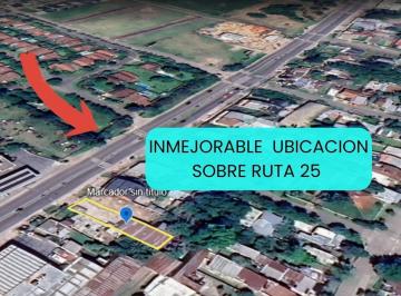 Bodega-Galpón · 207m² · 1 Ambiente · Galpón Depósito Sobre Ruta 25 Av Hipólito Yrigoyen Gran Ubicación y Visibilidad