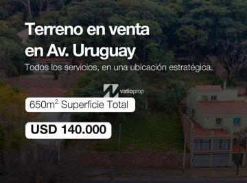 Terreno , Salta · Terreno en Venta en Av Uruguay, Salta | 616 m² con Todos Los Servicios