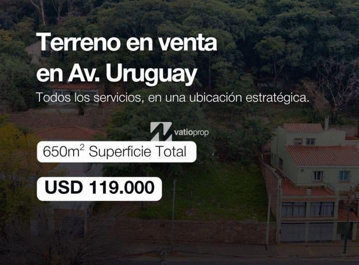 Terreno · 650m²