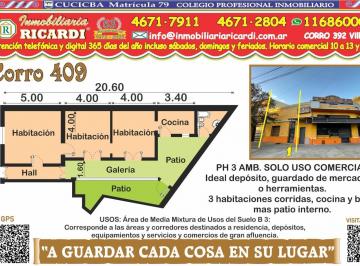 PH · 114m² · 4 Ambientes · Casita en Polo Gastronomico PH Ideal Depósito o Hacer