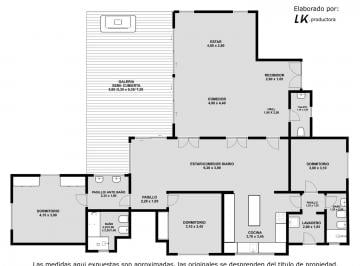 Casa · 215m² · 5 Ambientes · 2 Cocheras · Venta Casa 5 Ambientes en El Canton con Pileta Lote Interno