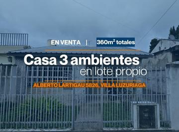 Casa de 3 ambientes, La Matanza · Amplia Casa 3 Ambientes en Venta en Lote Propio