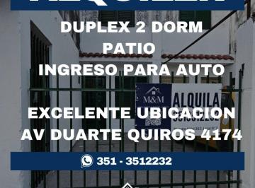 Casa en Alquiler de 3 ambientes Uritorco · Duplex en Alquiler 2 Dorm