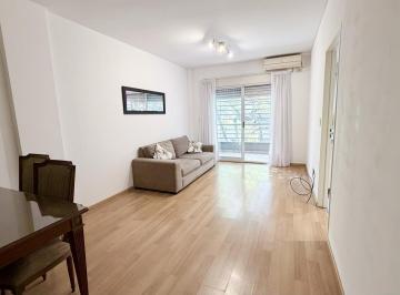 Departamento · 70m² · 2 Dormitorios · Alquiler 3 Amb Amoblado, Balcon