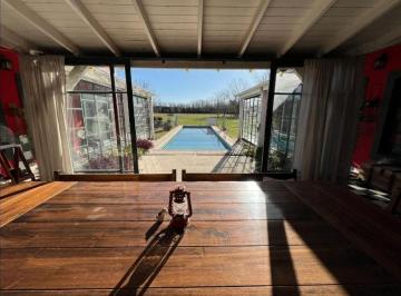 Quinta vacacional · 200m² · 5 Ambientes · 3 Cocheras · Casa - Estancia Las Lilas, Lujan