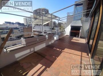 Departamento · 115m² · 3 Ambientes · 1 Cochera · Alquiler Departamento de 3 Ambientes en 2 Plantas 220 m² con Amplia Terraza Propia y Parrilla