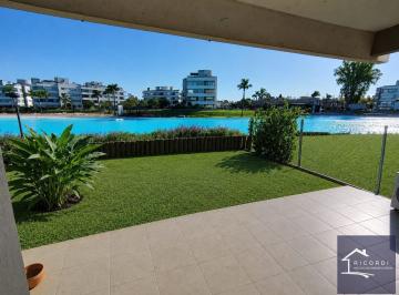 Departamento · 40m² · 2 Ambientes · 1 Cochera · Departamento Pb Venta Lagoon Pilar Jardin a La Laguna