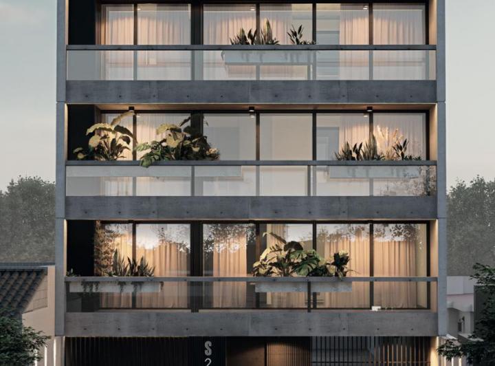 Desarrollo vertical , Merlo · S271 | Edificio de Autor en Merlo | Sarmiento 271