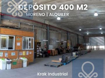 Depósito · 400m² · Depósito en Alquiler de 400 m² en Predio Cerrado