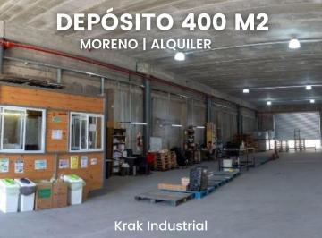 Depósito · 400m² · Depósito en Alquiler de 400 m² en Predio Cerrado