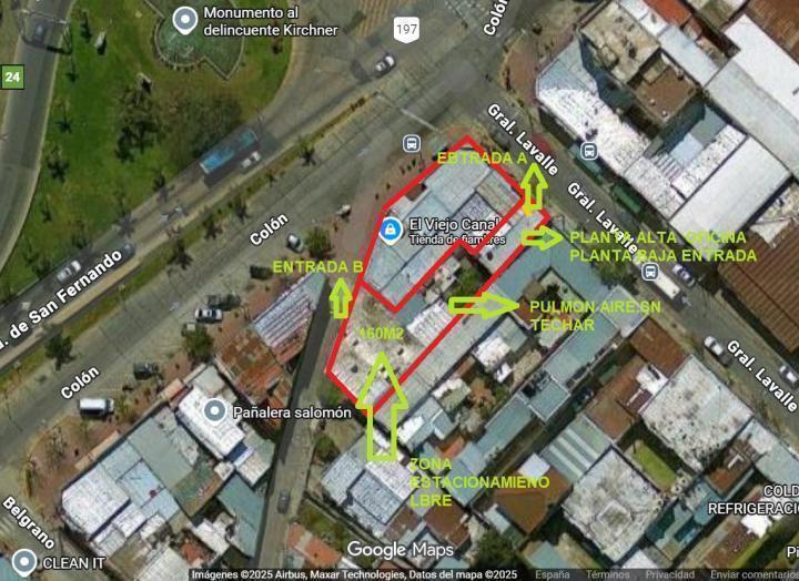 Edificio · 160m² · 4 Ambientes