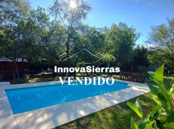 Casa · 38m² · 1 Ambiente · 1 Cochera · Venta Departamento con Pileta en La Población | Traslasierra | Escritura y Servicios