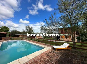 Casa · 170m² · 10 Ambientes · 3 Cocheras · Oportunidad | Complejo de 3 Cabañas en Nono con Pileta | Funcionando