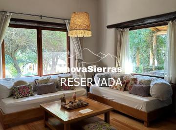 Casa · 125m² · 2 Ambientes · 1 Cochera · Reservada Venta Casa en Ecovilla en Las Chacras | Traslasierra | Unidad Equipada