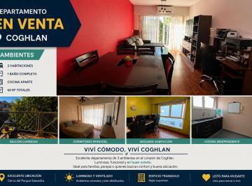 Departamento · 56m² · 3 Ambientes · Departamento Venta Tres Ambientes Coghlan