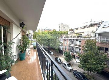 Departamento de 6 ambientes, Belgrano · Piso Al Frente con Balcon Corrido, Dependencia, Cochera y Baulera *belgrano R*