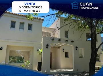 Casa · 265m² · 6 Ambientes · 5 Cocheras · Casa Saint Matthews en Alquiler - Cuan Propiedades