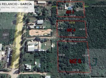 Terreno · Lotes de 480 m², 600 m², 640², 800 m²
