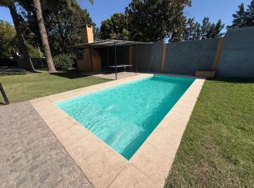 Quinta vacacional · 80m² · 2 Dormitorios · 3 Cocheras · Casa Quinta 3 Ambientes Pileta General Rodriguez