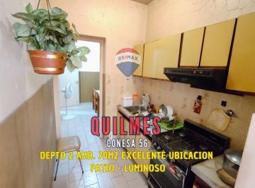 Departamento · 56m² · 2 Ambientes · Venta Departamento 2 Amb. Quilmes Apto Profesional