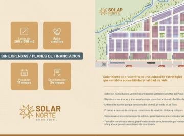 Terreno · 200m² · Venta Lote Anticipo y Cuotas en Pesos Oportunidad