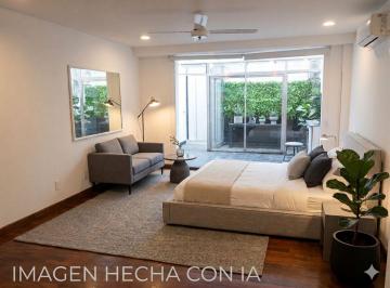 Departamento · 33m² · 1 Ambiente · Monoambiente, Patio, Recoleta, Cochera Disponible