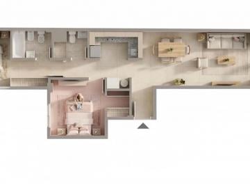 Departamento de 3 ambientes, Palermo · Semipiso en Venta 3 Ambientes Al Frente con Balcón. Financiación Disponible. Entrega Marzo 2027