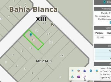 Terreno · 384m² · Lote Daniel General Cerri