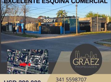 Terreno , Funes · Excelente Esquina Comercial en Funes - Elorza y Pedro Rios