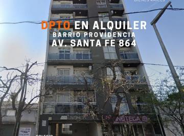 Departamento de 1 ambiente, Córdoba · Monoambiente en Alquiler Barrio Providencia Av Santa Fe 864