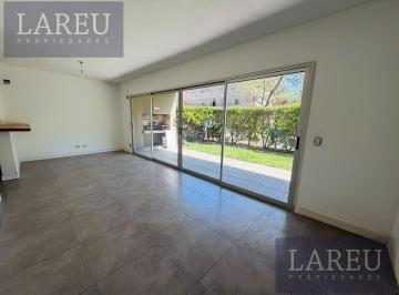 Departamento · 76m² · 3 Ambientes · 3 Cocheras · Impecable 3 Ambientes con Jardín en Venta - Bosque Alto, Pilar
