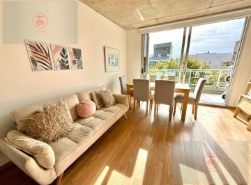 Departamento · 65m² · 2 Ambientes · Semipiso 2 Ambientes Al Frente en Piso Alto con Terraza y Parrilla, Palermo Hollywood